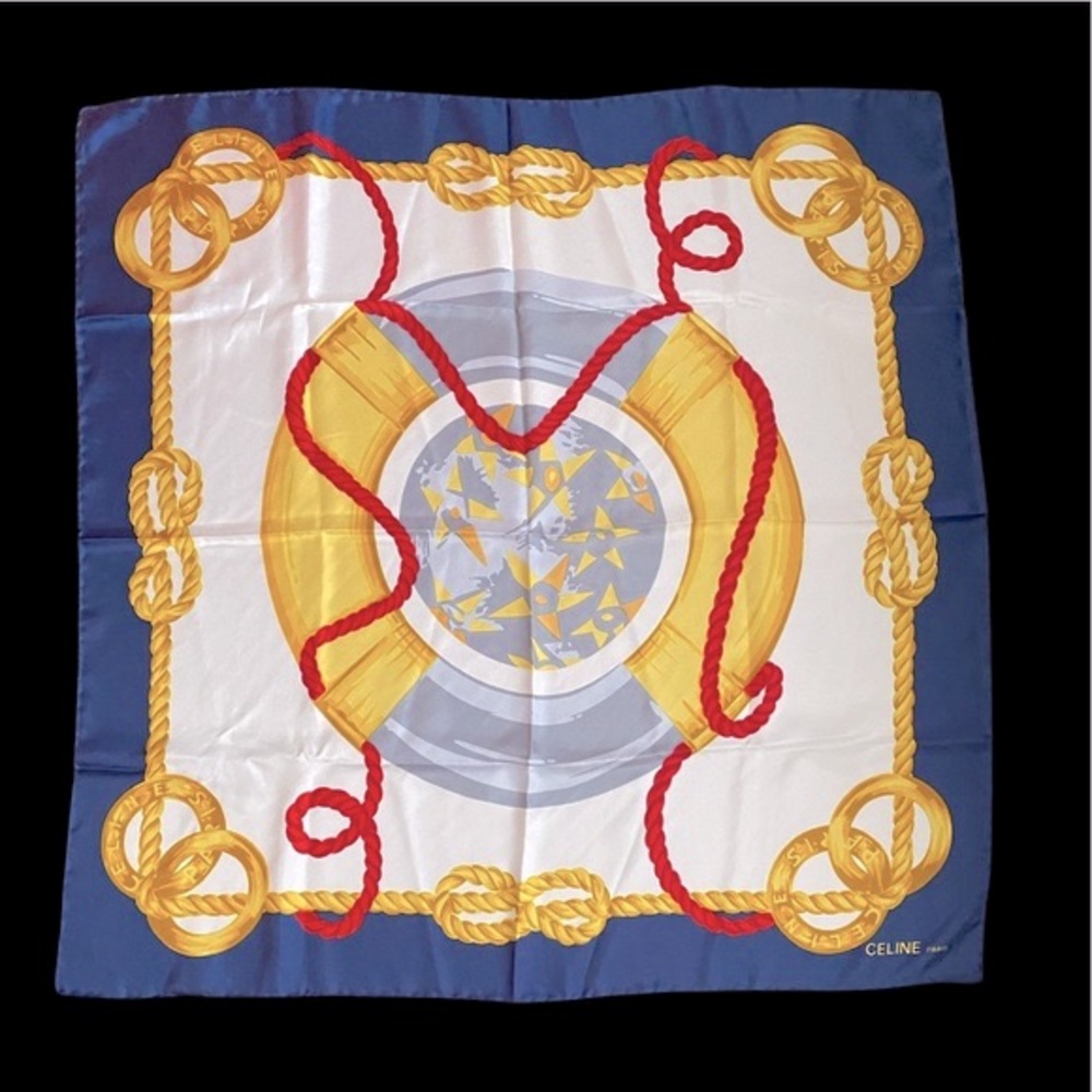 ❤️ Final sale! Authentic Celine Silk Scarf